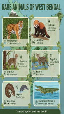 Rare Animals Found in West Bengal